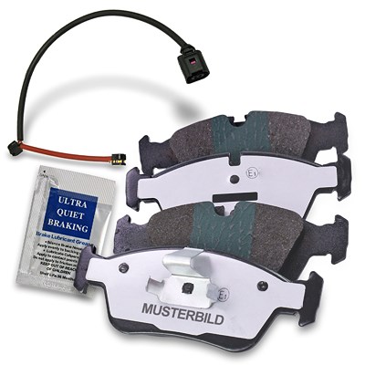 Bestprice Satz Bremsbeläge + Warnkontakt Vorderachse für Mini Bestprice Satz Bremsbeläge + Warnkontakt Vorderachse für Mini von BESTPRICE
