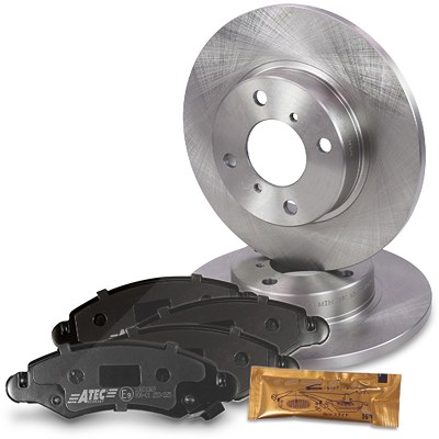 Bestprice Satz Bremsscheiben+Bremsbeläge Vorderachse VOLL für Opel, Suzuki, Vauxhall von BESTPRICE