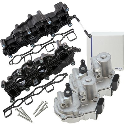 Bestprice Satz Saugrohr inkl. VDO Stellmotor für Audi, VW von BESTPRICE