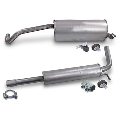 Bestprice Schalldämpfer Set + Montagematerial für Seat, Skoda, VW Bestprice Schalldämpfer Set + Montagematerial für Seat, Skoda, VW von BESTPRICE