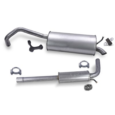 Bestprice Schalldämpfer Set + Montagematerial für Seat, Skoda Bestprice Schalldämpfer Set + Montagematerial für Seat, Skoda von BESTPRICE
