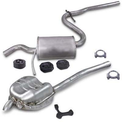 Bestprice Schalldämpfer Set + Montagematerial für VW Bestprice Schalldämpfer Set + Montagematerial für VW von BESTPRICE