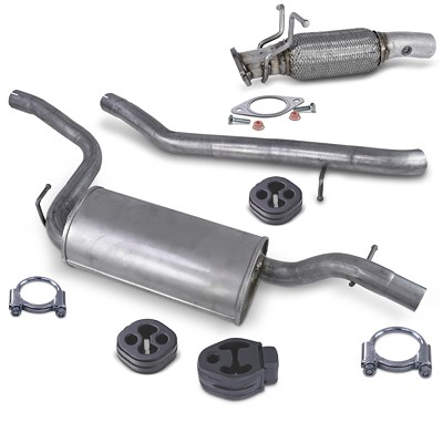 Bestprice Schalldämpfer Set + Montagematerial für Volvo Bestprice Schalldämpfer Set + Montagematerial für Volvo von BESTPRICE