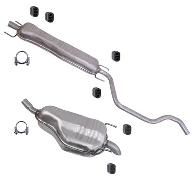 Bestprice Schalldämpfer Set für Opel, Vauxhall Bestprice Schalldämpfer Set für Opel, Vauxhall von BESTPRICE
