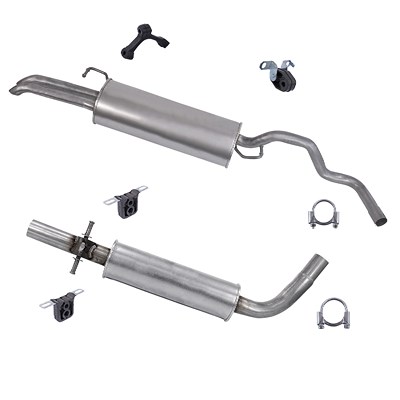 Bestprice Schalldämpfer Set für Seat, Skoda, VW Bestprice Schalldämpfer Set für Seat, Skoda, VW von BESTPRICE