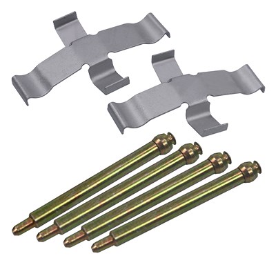 Bestprice Zubehörsatz Bremsbeläge Scheibenbremse hinten [Hersteller-Nr. 109-1040] für BMW, Mercedes-Benz, Opel, Vauxhall von BESTPRICE