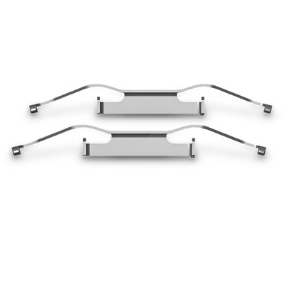 Bestprice Zubehörsatz Bremsbeläge Vorderachse [Hersteller-Nr. 109-1680] für Alfa Romeo, Citroën, Fiat, Lancia, Opel, Peugeot, Vauxhall, VW von BESTPRICE