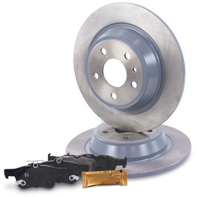 Bestprice Bremsscheiben + Bremsbeläge Hinterachse für Ford von BESTPRICE