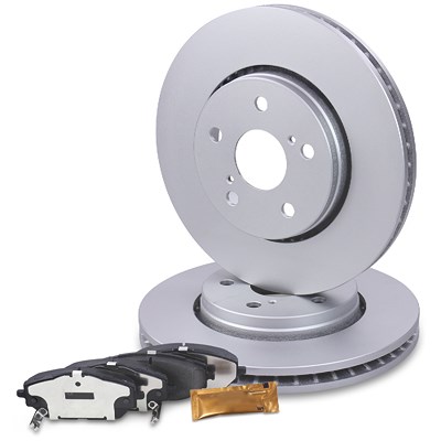 Bestprice Bremsscheiben + Bremsbeläge Vorderachse für Toyota von BESTPRICE