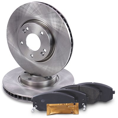 Bestprice Bremsscheiben + Bremsbeläge Vorderachse Belüftet für Hyundai, Kia Bestprice Bremsscheiben + Bremsbeläge Vorderachse Belüftet für Hyundai, Kia von BESTPRICE