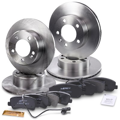Bestprice Bremsscheiben + Bremsbeläge Vorne + Hinten für Opel, Renault von BESTPRICE