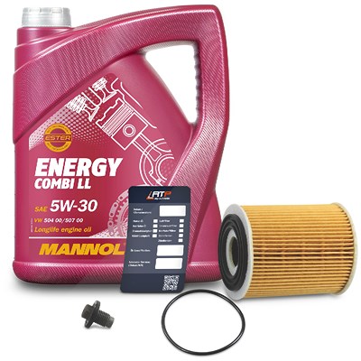 Bestprice Ölfilter + 5L 5W-30 Motoröl für Mini von BESTPRICE