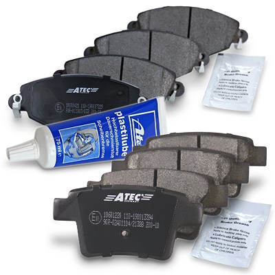 Bestprice Satz Bremsbeläge + Plastilube vorne hinten für Ford, Jaguar Bestprice Satz Bremsbeläge + Plastilube vorne hinten für Ford, Jaguar von BESTPRICE