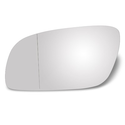 Bestprice Spiegelglas, Außenspiegel [Hersteller-Nr. 5856837] für VW von BESTPRICE