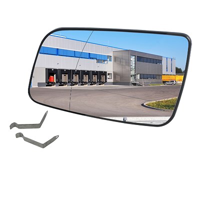 Bestprice Spiegelglas, Außenspiegel [Hersteller-Nr. 3742831] für Opel von BESTPRICE