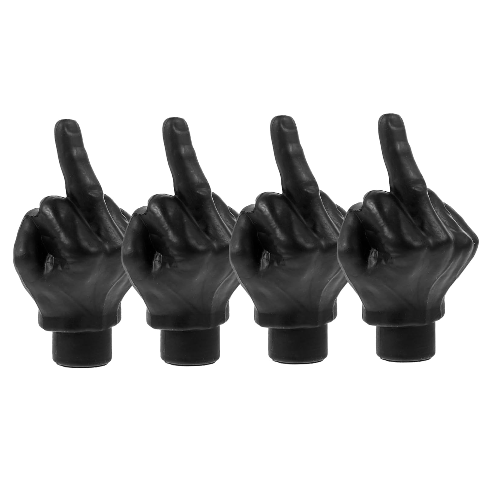 BESTYASH 4 Stück Ventilkappe Rad Staubkappen Motorrad Reifenkappe Radkappen Streich Ventilschaftkappen Schaftkappen für Reifenventile SUV-Vorbaukappen Plastik Black BESTYASH 4 Stück Ventilkappe Rad Staubkappen Motorrad Reifenkappe Radkappen Streich Ventilschaftkappen Schaftkappen für Reifenventile SUV-Vorbaukappen Plastik Black von BESTYASH