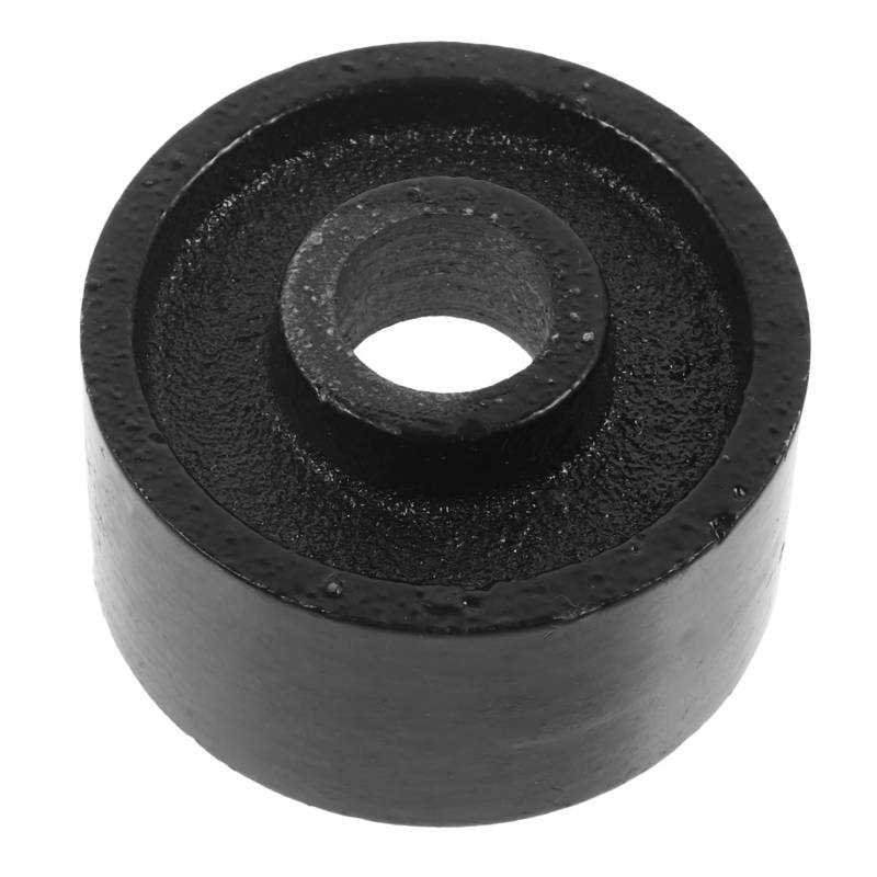 BESTYASH Jack Accessoires Vorderrad Wagenheber Vorderräder Wagenheberrad Radheber Rad für Wagenheber Austausch des Hubwagenrads Hydraulischer Wagenheber für Auto Stahl Black von BESTYASH