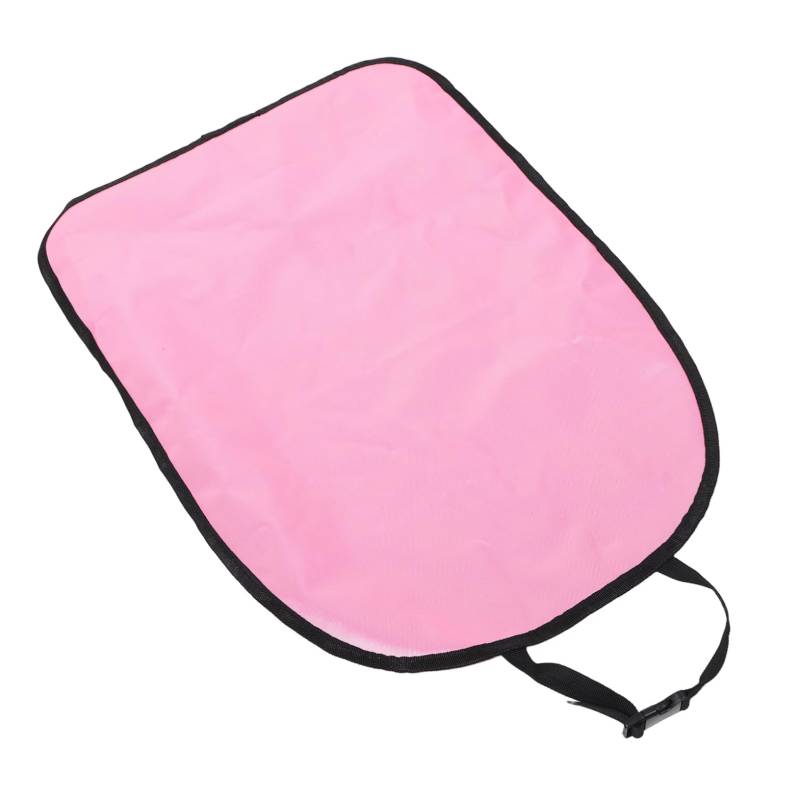 BESTonZON Auto Kickpad Autositzschutz Auto-Kickmatte Rücksitz-Auto-Organizer Fußmatten-Rücksitzschutz Auto Rücksitzbezug Trittmatte für Autositze PU-Kunstleder Rosa von BESTonZON