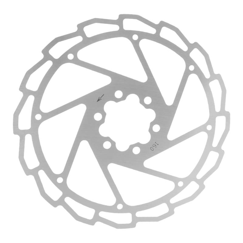 BESTonZON Bremsscheibe Bremsbeläge Straße Pads montieren Zubehör für Fahrradbremsen Mountainbike Scheibenbremse Rennrad-Scheibenbremse Bremsteile Legierung Silver von BESTonZON
