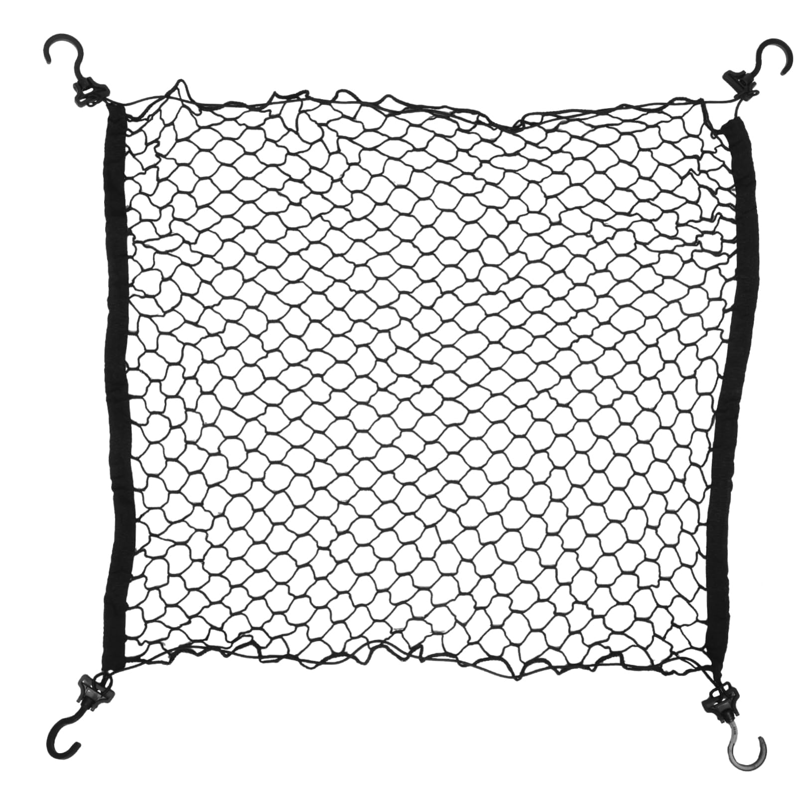 BESTonZON Cart Screen Camping Cart Net Outdoor Elastic Cart Net Wagon Net Cover Nylon Net Für Kinderwagen Wagon Kinderwagen Net Cover Wagon Cargo Net Storage Net Motorrad Net Plastic Black von BESTonZON
