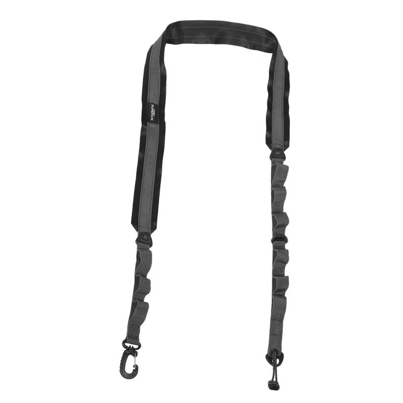 BESTonZON Multifunktionale Umhängetasche Dunkelgrün Nylon Hundeleine Hundegeschirr Fürs Auto Taschengurte Verstellbare Gurte Mit Clips Sling Hundeleine Polyester Dunkelgrau von BESTonZON