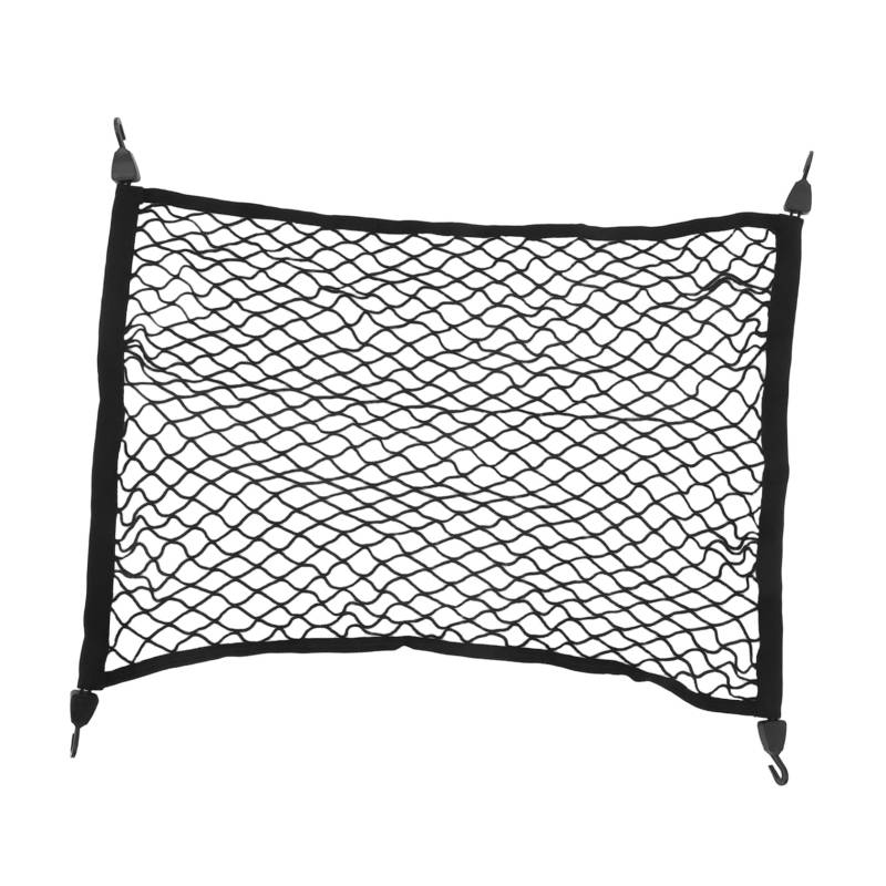 BESTonZON Wohnmobilnetz Netze Für Fracht Frachtnetz Klein Elastische Frachtnetze Gepäcknetz Für Transporter Bungee-frachtnetz Campingwagennetz Black Polyester von BESTonZON