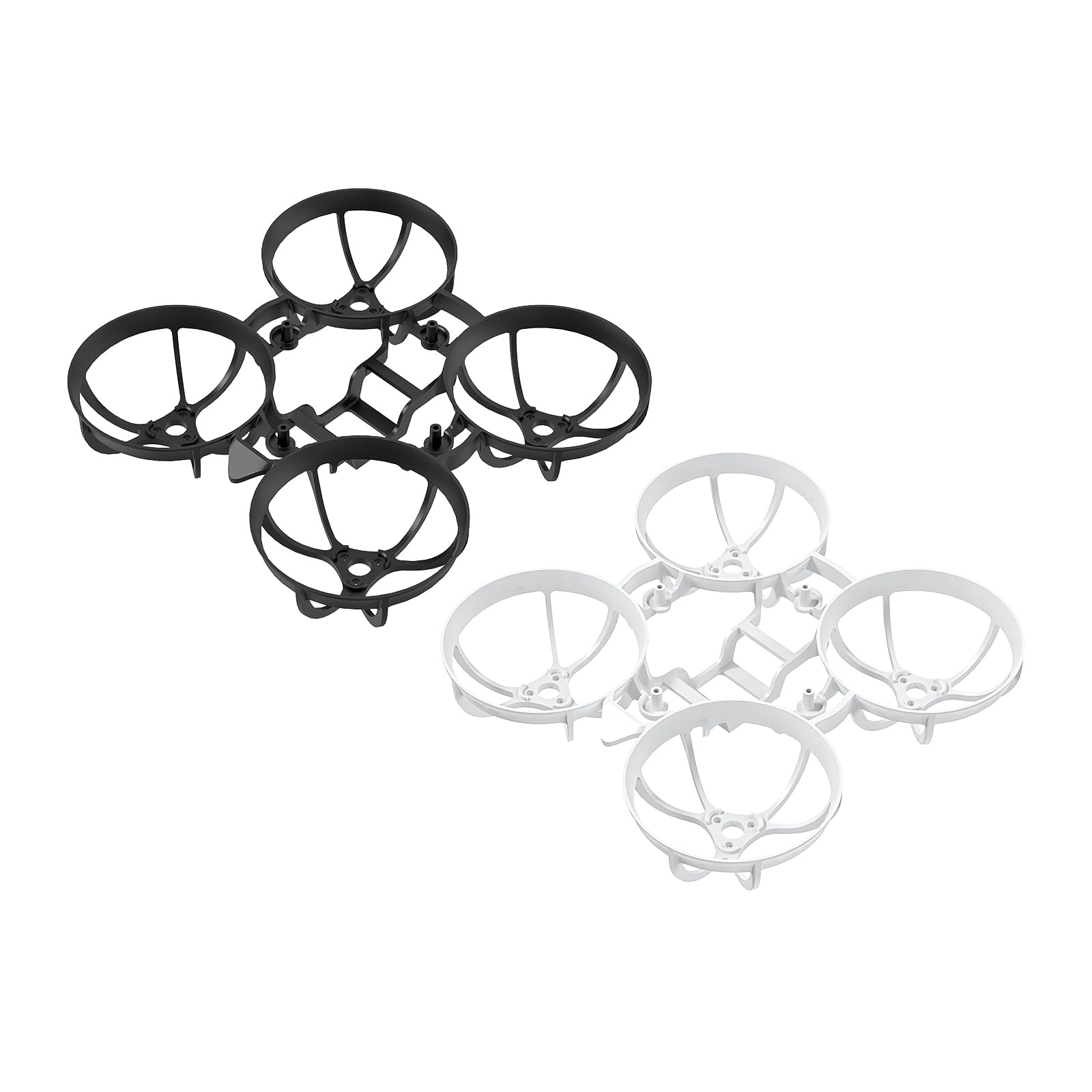 BETAFPV 2pcs Meteor65 Air Brushless Whoop Frame Kit, Ultra Light Weight, Lowered Profile, for DIY Ultra Light 65mm 1S Racing Whoop Drone Quadcopter with 07XX 08XX Series Motors 31mm Propellers von BETAFPV