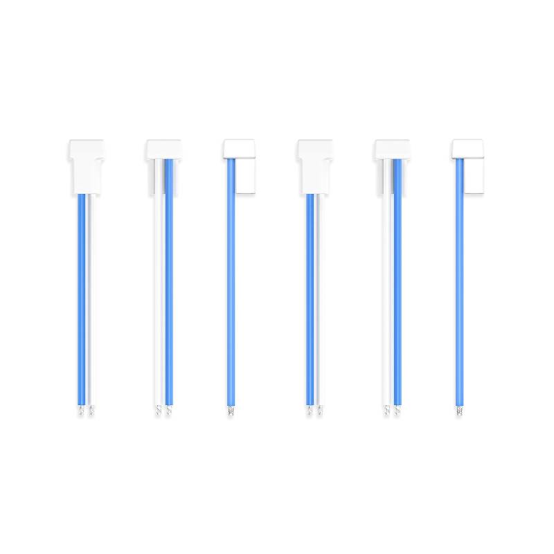BETAFPV 6pcs BT2.0 U Cable Pigtail with 40mm 22AWG Male Connector, 180° U-Shaped, Ultra Light Cable for 1S FPV Micro Whoop Drone Quadcopters like Cetus Meteor Series Drones with BT2.0 Connector von BETAFPV