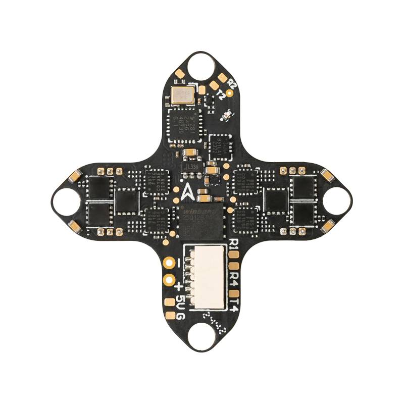 BETAFPV Matrix 1S G4 3IN1 HD Brushless Flight Controller, Built-in Serial ELRS RX with 5V 3A BEC, 12A ESC, 16MB Blackbox, SH1.0-6Pin Connector for O4 Air Unit for DIY 1S HD Whoops like Meteor65/75 Pro von BETAFPV