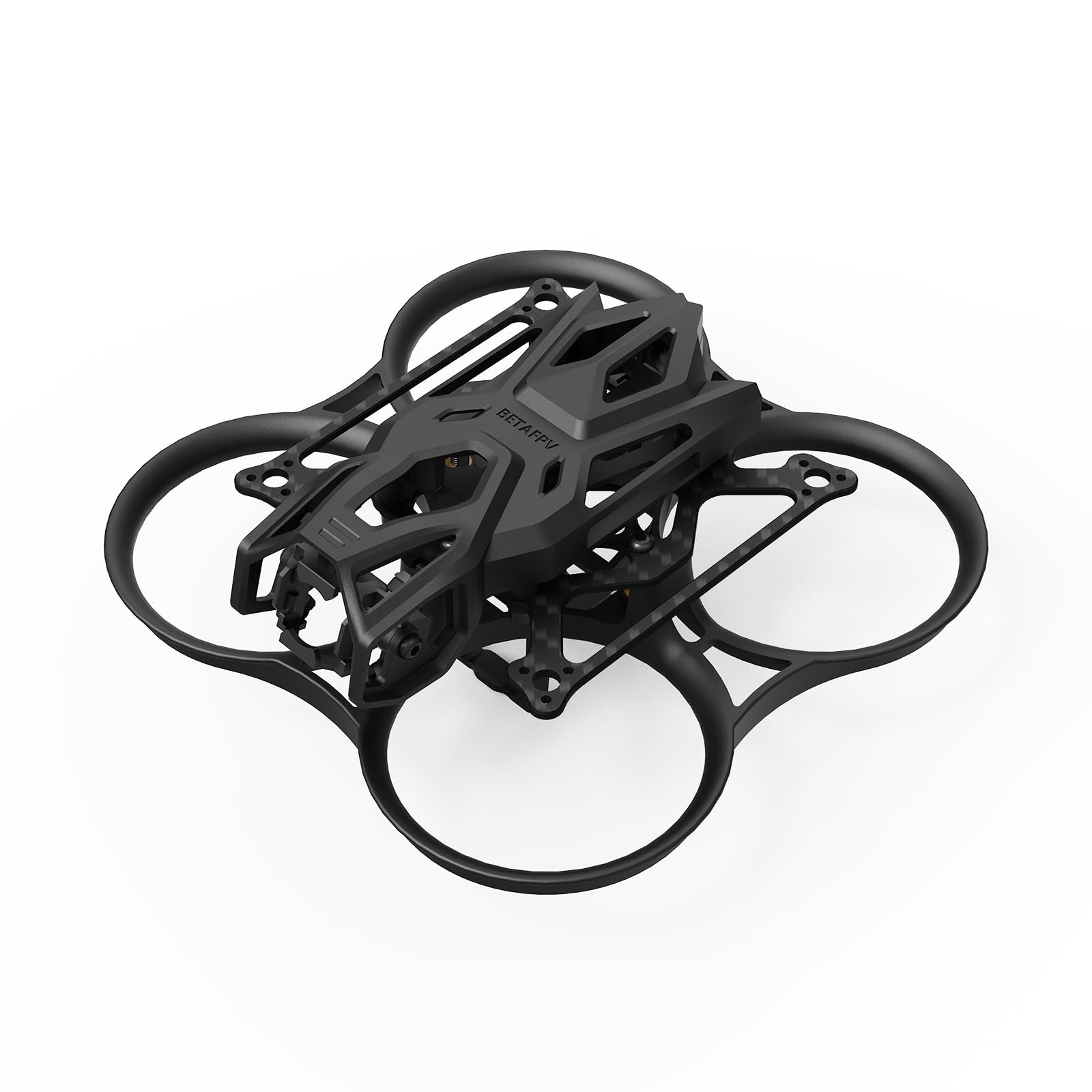 BETAFPV Pavo Femto Brushless Whoop Drone Frame with HD VTX Bracket Camera Canopy for O4 Air Unit, Modular Design, 75mm Wheelbase, PA12 Material, Effortless Install, for DIY Cinewhoop Drone Quadcopter von BETAFPV