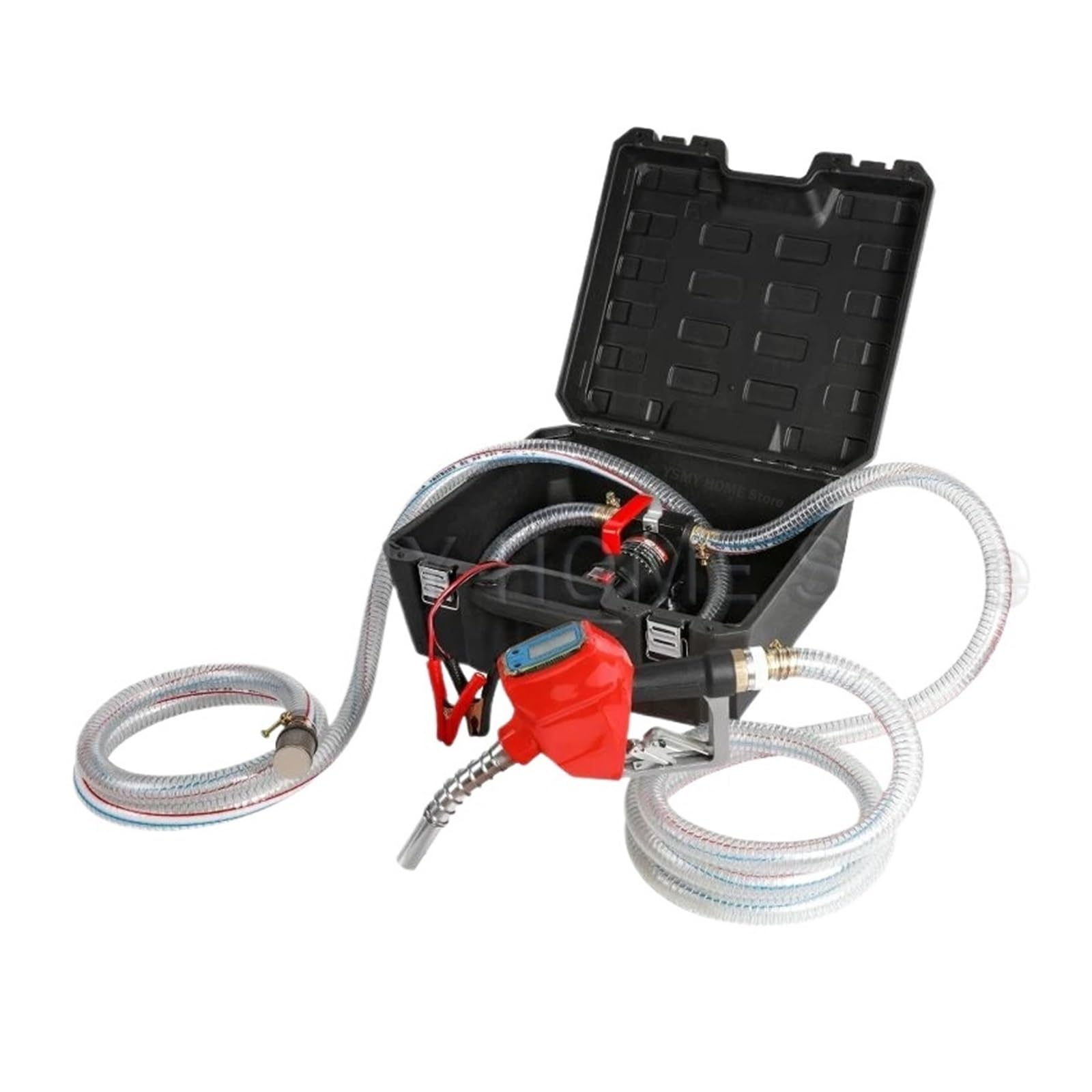 Er Ölpumpen-Werkzeugsatz 12/220, Kraftstofftransferpumpe mit Durchfluss, tragbarer -Kraftstoffspender, vollautomatische Betankungsmaschine(Set meal 4) von BEWKUR