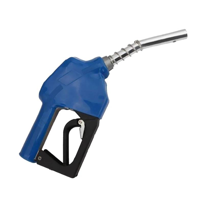 Kraftstoff Benzin Automatische Abgabedüse Schlauchspender, automatische Düse (Auto-Off), Kraftstoffabgabe for Garage/Tankstelle(Blue) von BEWKUR