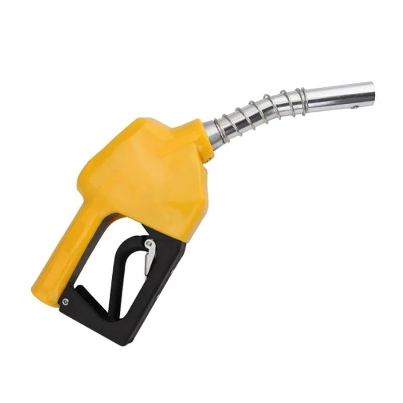 Kraftstoff Benzin Automatische Abgabedüse Schlauchspender, automatische Düse (Auto-Off), Kraftstoffabgabe for Garage/Tankstelle(Yellow) von BEWKUR