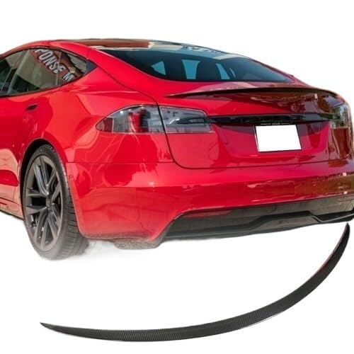 Autoflügelspoiler Für Tesla Für Model S 2021-2023 Spoilerlippe ABS Heckspoiler Anti Scratch Heckflügel Kofferraumspoiler Autospoiler Auto Spoiler Wing von BEYEPZNZCK