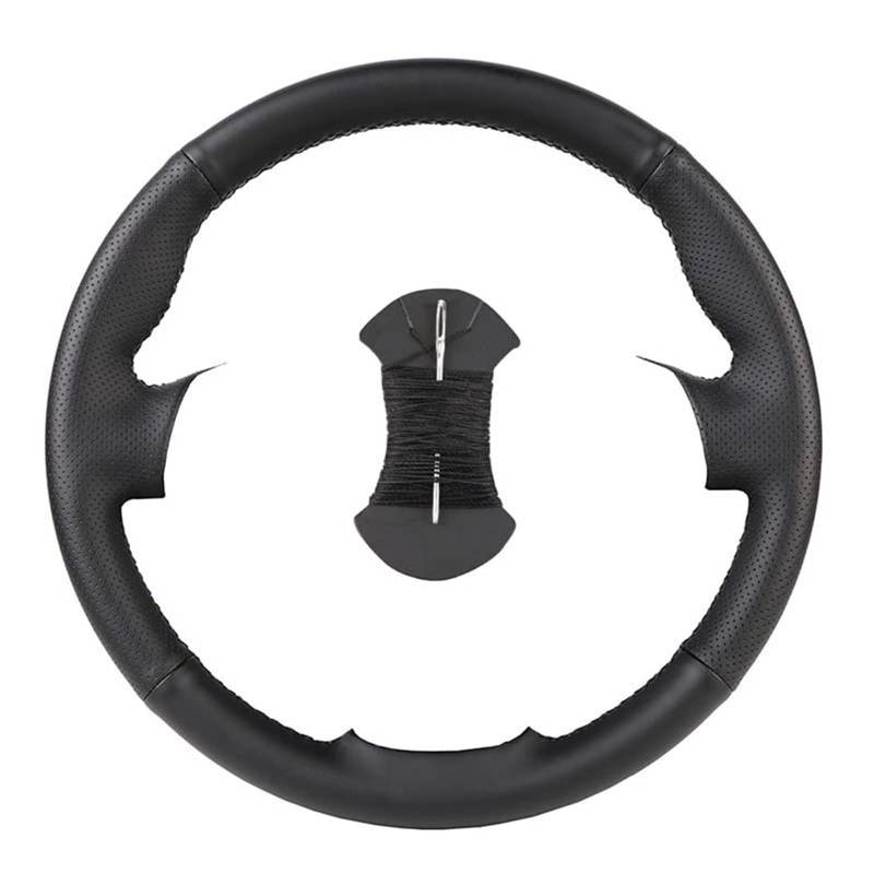 Für Benz W204 Für C-Klasse 2007 2008 2009 2010 Für C280 C230 Künstliche Leder Lenkung Wrap Lenkrad Abdeckungen Anti-Slip LenkradbezüGe(Black) von BEYEPZNZCK