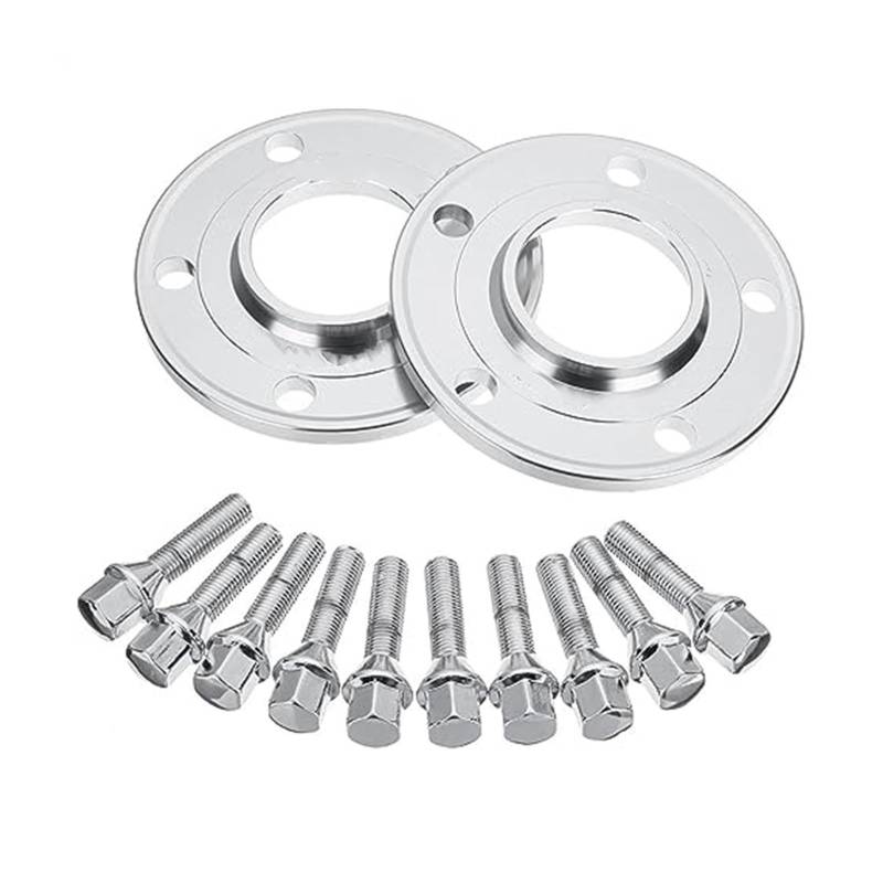 Raddistanzscheiben Aus Aluminium Für E36 Für E46 Für E60 Für E90 Für E92 Für E82 Für E88 Z4 Für E85 Für E89 2003-2008 2009 10mm Auto Hub Centric Wheels Spacer Kit von BEYEPZNZCK