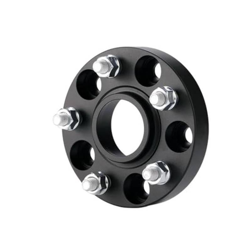 Raddistanzscheiben Aus Aluminium Für SsangYong Für Rexton Für Rodius Für Kyron Für Musso Für Benz Für AMG Für Roewe 1-teiliges Distanzrad 5x130 CB 84,1 mm M14x1,5(Black 30mm 1PC) von BEYEPZNZCK