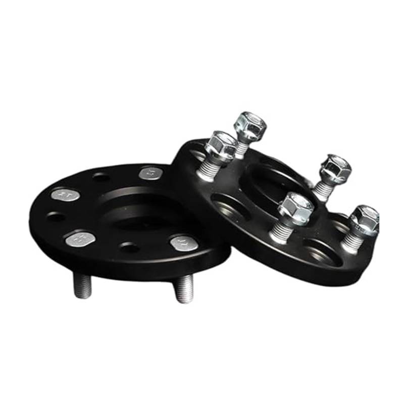 Raddistanzscheiben Aus Aluminium Für Toyota 86 Für Subaru Für BRZ Für Impreza XV G4 Für Anesis Für Forester Hubcentric Geschmiedeter Abstandshalter 2 Stück 5x100 56,1 Mm 5 Ösen(15mm Black Spacers) von BEYEPZNZCK
