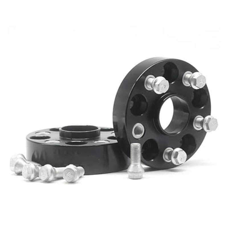 Raddistanzscheiben Aus Aluminium Für Vw Für Amarok M14xP1.5 2 Stück 20/25/30/35/40/45mm PCD 5x120 CB = 65,1mm Rad Spacer Adapter Anzug Auto Rad Spacer(2PCS 30mm) von BEYEPZNZCK