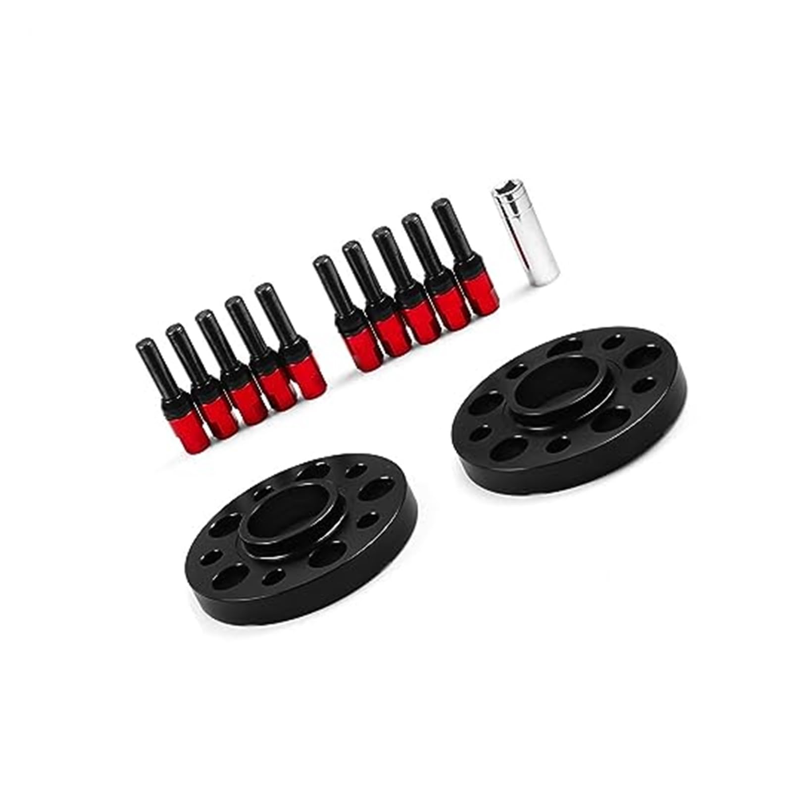 Raddistanzscheiben Aus Aluminium Für X5 Für G05 Für X7 Für G07 Für X3 Für G01 Für X1 Auto Hub Centric Bore Rad Spacer M14x 1,25 Bolzen 20mm 5x112mm 66,6mm(Color1) von BEYEPZNZCK