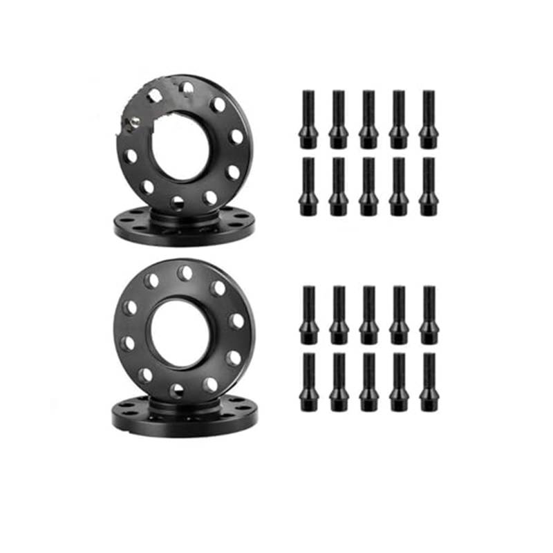Raddistanzscheiben Aus Aluminium Hubcentric Wheel Spacer Shims Wheel Spacers 2x12mm + 2x15mm 5x120 M14x1.25 for F20 F21 F22 F23 F34 F30 F31 von BEYEPZNZCK