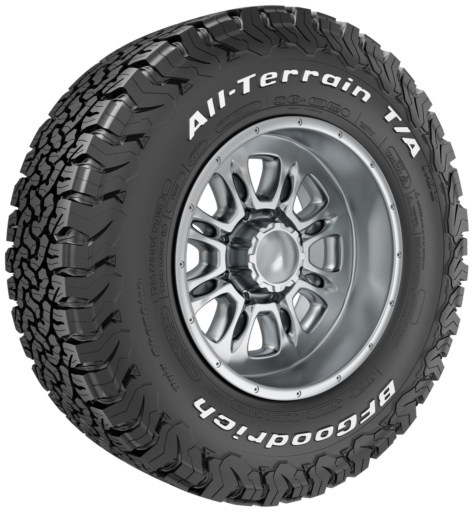 BF Goodrich All Terrain T/A KO2 M+S - 285/70R17 121R - Ganzjahresreifen von BFGoodrich