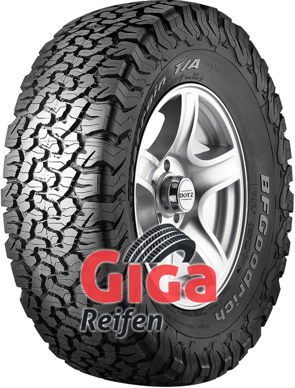 BF Goodrich All-Terrain T/A KO2 ( LT215/70 R16 100/97R 6PR RWL ) von BF Goodrich