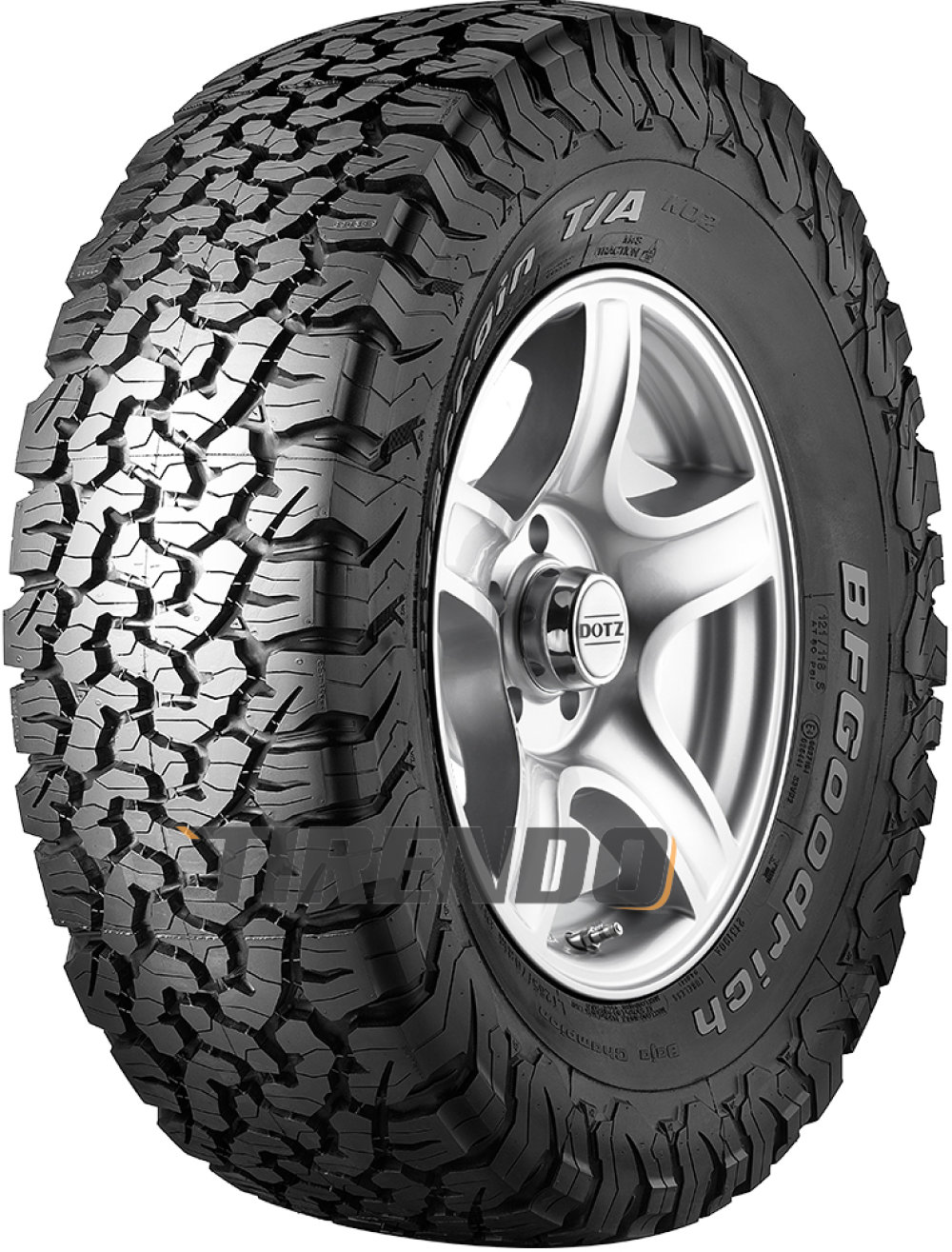 BF Goodrich All-Terrain T/A KO2 ( LT235/65 R17 109/105R 6PR RWL ) von BF Goodrich