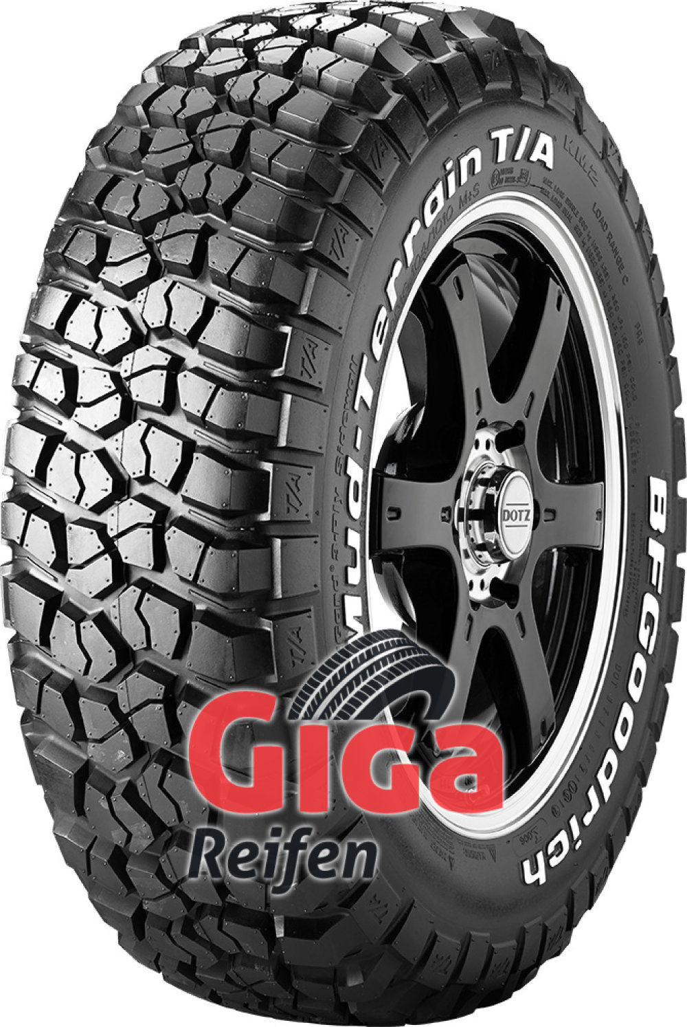 BF Goodrich Mud-Terrain T/A KM 2 ( LT245/75 R16 120/116Q 10PR POR RWL ) von BF Goodrich