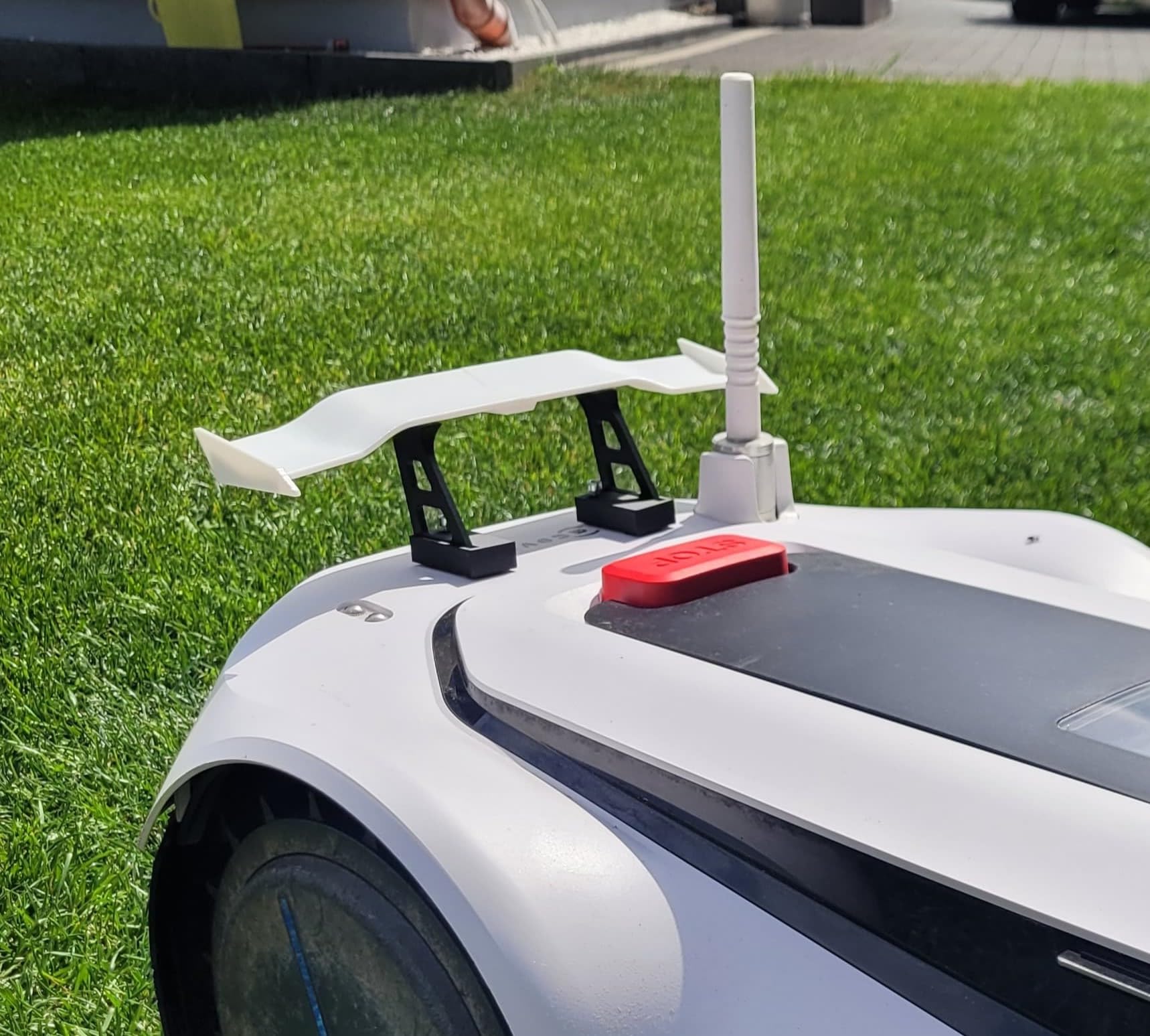 BF3D Spoiler für Ecovacs Goat G1 G1-800 G1-2000 Mähroboter Spoiler Bausatz -Tuning BF3D Spoiler für Ecovacs Goat G1 G1-800 G1-2000 Mähroboter Spoiler Bausatz -Tuning von BF3D Solution