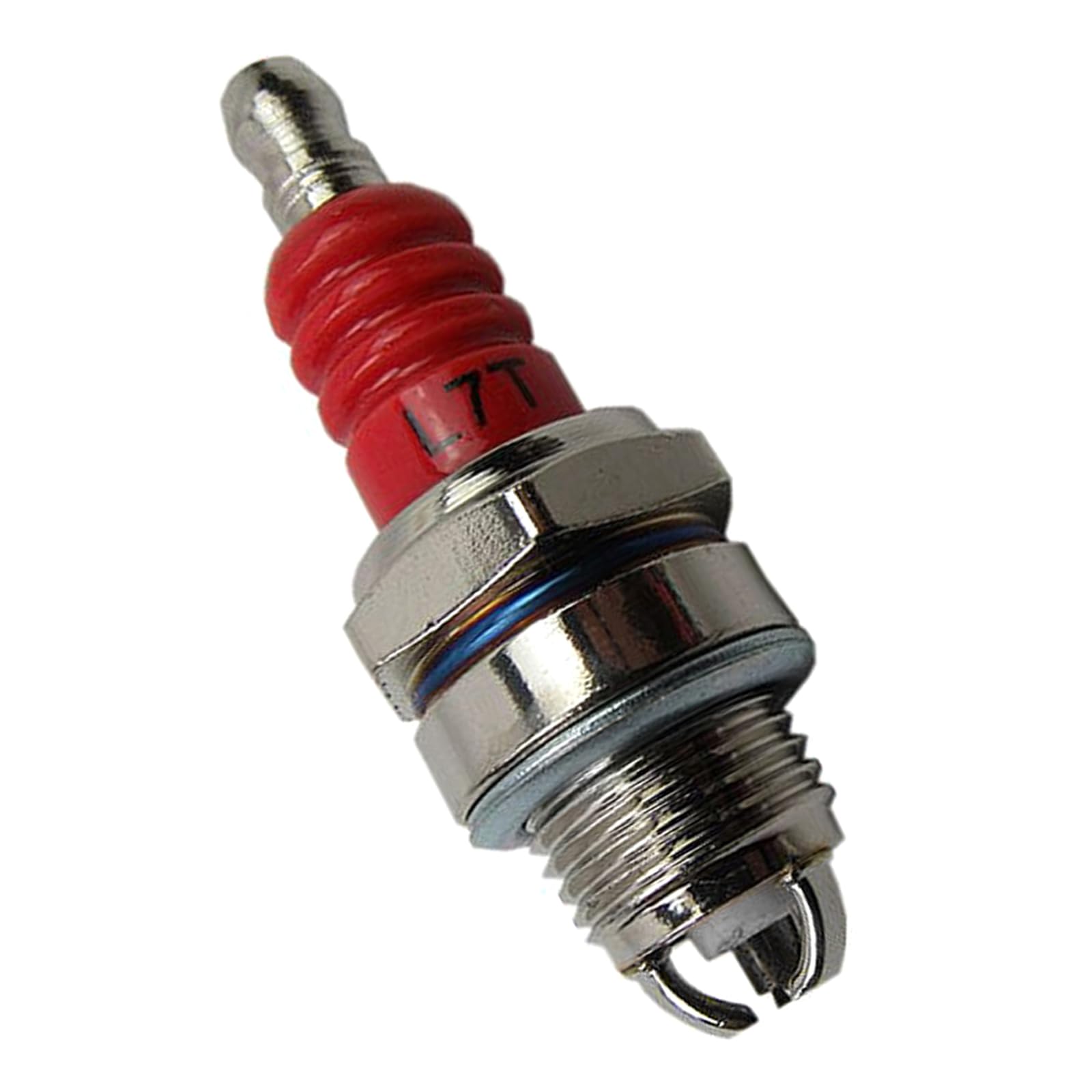 Zündkerzen L7T für 33cc 43cc 47cc 49cc 2-Takt Roller Trimmer Gebläse Kettensäge Freischneider Rasenmäher Rasenmäher Zündkerzen L7T für 33cc 43cc 47cc 49cc 2-Takt Roller Trimmer Gebläse Kettensäge Freischneider Rasenmäher Rasenmäher von BFANGLC