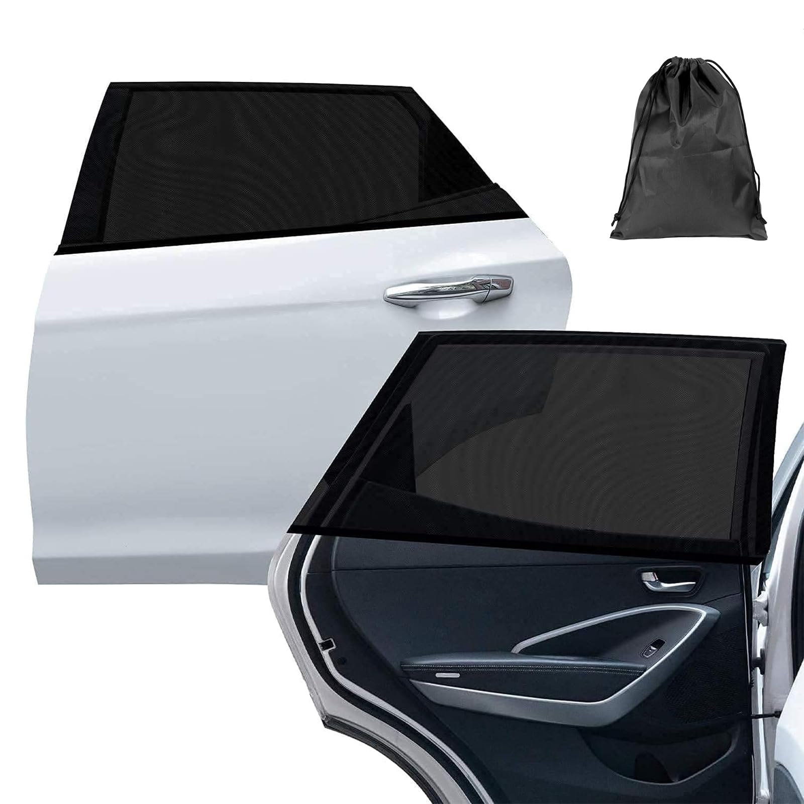 Sonnenschutz Auto Baby mit Zertifizierter UPF50 UV Schutz, 2 Stück Universal Sonnenblende Auto Kinder, Hitzeschutz Auto Sonnenschutz Seitenscheibe Heckscheibe passend die Meisten Autos SUV Van (XL) Sonnenschutz Auto Baby mit Zertifizierter UPF50 UV Schutz, 2 Stück Universal Sonnenblende Auto Kinder, Hitzeschutz Auto Sonnenschutz Seitenscheibe Heckscheibe passend die Meisten Autos SUV Van (XL) von BFHRHF