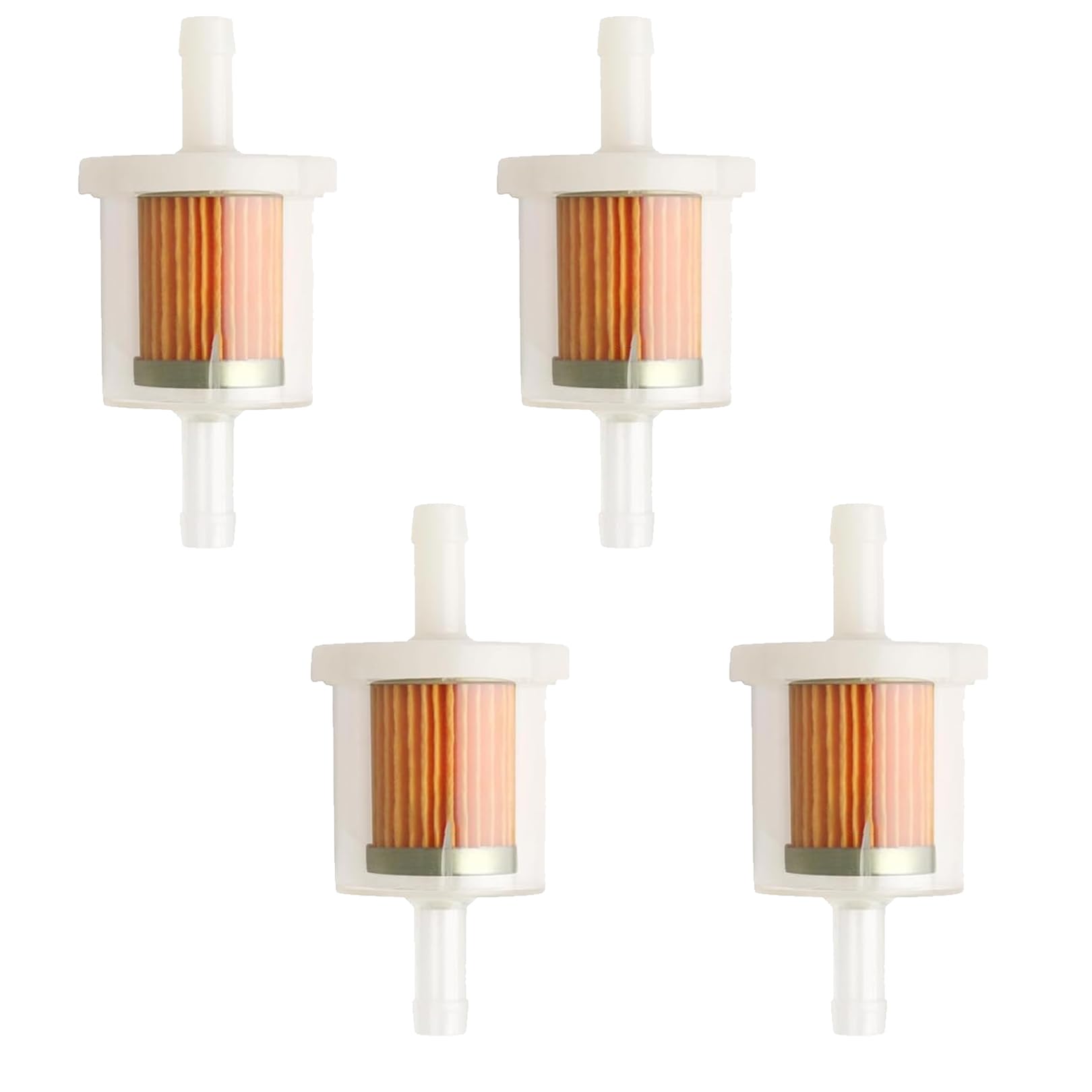4er Set Benzinfilter Kraftstofffilter Universal 8mm Sprit Filter für Motorrad,Rasenmäher,Roller Mofa,PKW,KFZ,Auto Automobil,Diesel Moped,Hohe Dichte,Mehrweg-Kraftstofffilter mit Transparenter Bauweise 4er Set Benzinfilter Kraftstofffilter Universal 8mm Sprit Filter für Motorrad,Rasenmäher,Roller Mofa,PKW,KFZ,Auto Automobil,Diesel Moped,Hohe Dichte,Mehrweg-Kraftstofffilter mit Transparenter Bauweise von BFUZXY