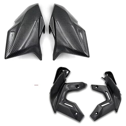 Motorrad Verkleidung Z650 Motorrad Front Tank Panel Trim Verkleidung Fit Für Z 650 2020 2021 2022 2023 Z-650 Teile Kühler Seite Shell Abdeckung von BGDCVS